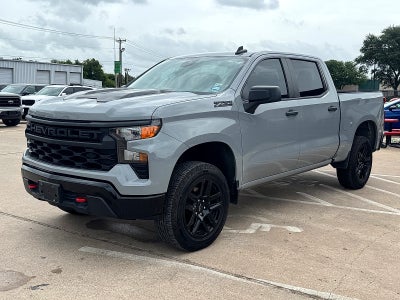 2024 Chevrolet Silverado 1500 4WD Crew Cab Short Bed Custom Trail Boss